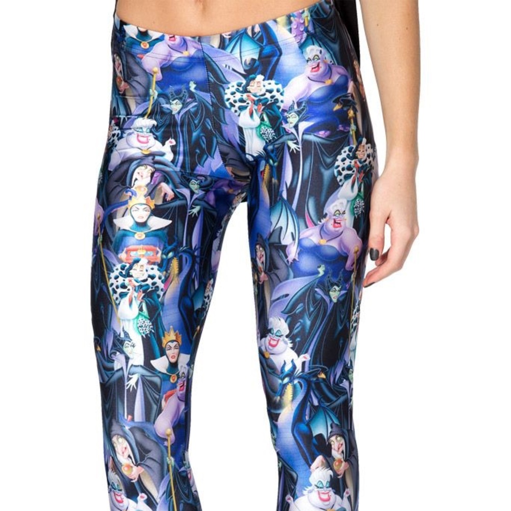 Disney Villain Black Milk Clothing Leggings - NWT